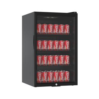 Réfrigérateur porte vitrée - 115 litres - H 84 x 54 x 53 CM - Noir - G-Line 64392 €269.00 Vitrine à boisson