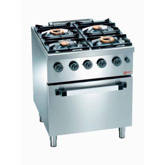 Cuisinière à gaz - Four à convection électrique - 4 brûleurs - Diamant - C4GFEV7-SP C4GFEV7-SP €2,124.00 Cuisinières à gaz avec four