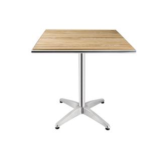 Table - H 72 x 70 x 70 CM - Aluminium/Frêne - Bolero - CG835 CG835 €145.00 Tables et guéridons