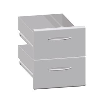 Tiroirs sous-structure - Lot de 2 - Série 700 - Bartscher - 284401 284401 €1,349.00 Ligne Bartscher 700