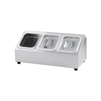 Support Cuisson GN - Inox - 3 x 1/6 GN - G-Line 77843 €109.00 Bac GN