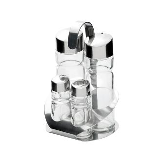 Ménage - 4 pièces - Poivre/sel/huile/vinaigre - G-Line 77274 €10.95 Présentation