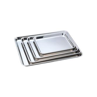 Plat vitrine - 34 x 26 CM - Inox - G-Line 77357 €14.25 Vitrine / buffet neutre