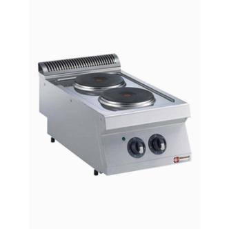 Cuisinière - Electrique - 2 Plaques - Ø23 CM - Modèle de table - Diamant - E17/2P4T-N E17/2P4T-N €887.00 Diamond 700+ line