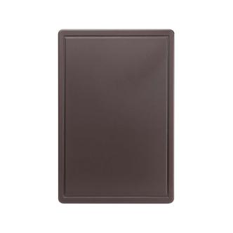 Planche à découper - 60 x 40 CM - HACCP - Marron - G-Line 77796 €23.95 Planches à découper