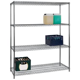 Etagère de rangement - 4 étagères - Saro - 222-1000 222-1000 €195.00 Support