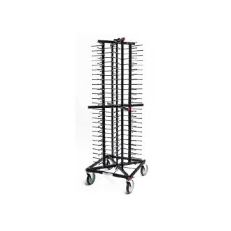 Casier à assiettes - 104 assiettes - H 179 x 60 x 60 CM - Jackstack - L531 L531 €1,149.00 Chariots de transport d'assiettes