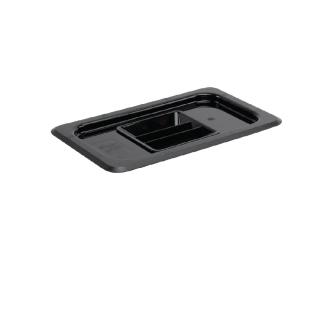 Couvercle bac gastronorme - 1/4 GN - Noir - H 2,5 x 26,5 x 16,2 CM - Polycarbonate - Vogue - U477 U477 €3.99 Bacs gn noir