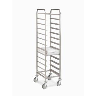 Regaalwagen - 20 x 1/1 GN - Acier Inoxydable - Diamant - CG120/B CG120/B €381.00 Chariots