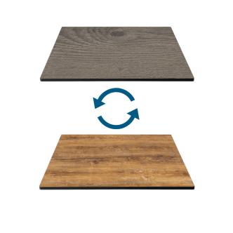 Plateau de table HPL - 120 X 70 CM - Cerisier d'Atacama & Bois - G-Line 19731 €193.95 Top de table de terrasse