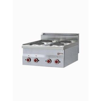 Cuisinière - Electrique - 4 Plaques - Ø18 CM - Modèle Table - Diamant - E60/4P6T E60/4P6T €654.00 Ligne Diamond 600