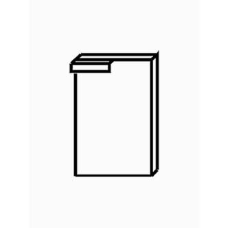 Bas de porte - Gauche - Modulaire 650 - 40 CM - Diamant - N65/PGX4 N65/PGX4 €179.00 Diamond 650 Ligne