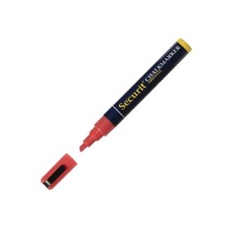 Marqueur craie - Rouge - H 14,5 x 2,2 x 1,8 CM - Securit - P523 P523 €6.99 Tableaux noirs
