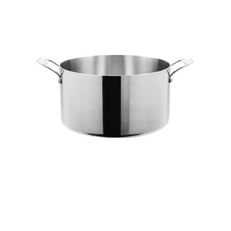 Cocotte - 9,5 Litre - Ø 28 x H 15,5 CM - Inox/Aluminium - Vogue - Y256 Y256 €69.99 Casserole