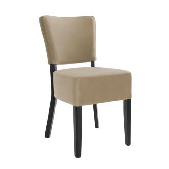 Chaise de restauration - Lisa - Velours - Taupe - G-Line HW-58216 €74.95 Chaises de tissu