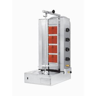 Donergrill - Gaz - 4 feux - Moteur dessous - H 115 x 57 x 66 CM - Naomi - ECU4G ecu4g €999.00 Gril à döner à gaz