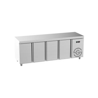 Etabli réfrigéré - 4 portes - Acier inoxydable - 224x70x85(h) cm - G-Line HW-060590 €1,399.00 Tables réfrigérée 