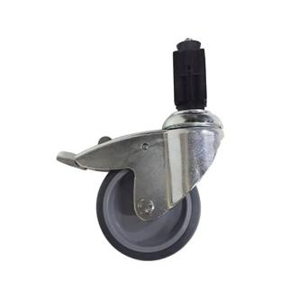 Roulette pivotante - Freinée - Inox - G-Line HW-zwenkwielmet €27.95 Accessoires en acier inox