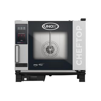 Cheftop Mindone - H 67.5 x 75 x 78.3 CM - 65.4 KG - 220 - 240 V - 3000 W - Inox - +30°C / +260°C - Unox - 596236 E596236 €4,124.69 Four mixte
