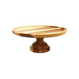Présentoir à Gâteaux - H 12,5 CM - 1 215 KG - Ø33 CM - Bois d'Acacia - Décor - 072052 072052 €29.00 Porte-gâteaux