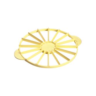 Séparateur à gâteau - 0,16 KG - Ø26,5 CM - Polypropylène - Crème - 035031 E035031 €4.85 Fendeur de tarte / Rings