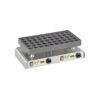 Appareil de cuisson Poffertjes - H 20 x 57 x 33 CM - 24 KG - 220-240 V - 2200 W - +0°C / +300°C - Neumärker - 308021 308021 €1,005.92 Plaque de cuisson Poffertjes
