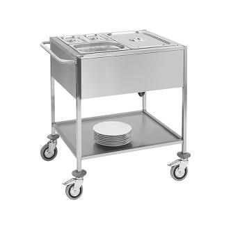 Bain Marie - H 87,5 x 67,3 x 84 CM - 30 KG - 220 - 240 V - 3000 W - Inox - 710052 710052 €904.91 Sur chariot