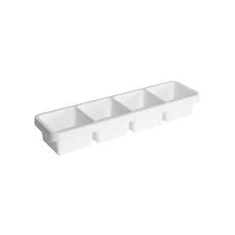 Barquette alimentaire - H 7.5 x 47 x 13 CM - 0.27 KG - Polypropylène - Blanc - 0.7 Litre - -20°C / +120°C - 023004 023004 €8.95 Bacs d'égouttage - plastique