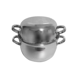 Moule à moules - H 11 CM - 0,7 KG - Ø18 CM - Inox - Modèle Rehaussé - 180040 180040 €11.75 Casserole de moules
