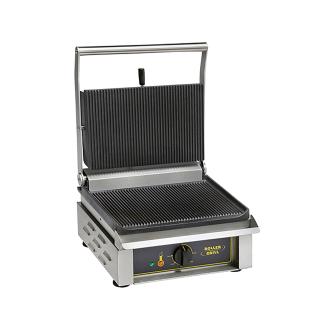 Gril de contact Panini - H 28 x 38 x 40 CM - 22,5 KG - 220 - 240 V - 3000 W - Fonte - Nervuré - +0°C / +300°C - Roller Grill - 304061 304061 €500.86 Grils de contact