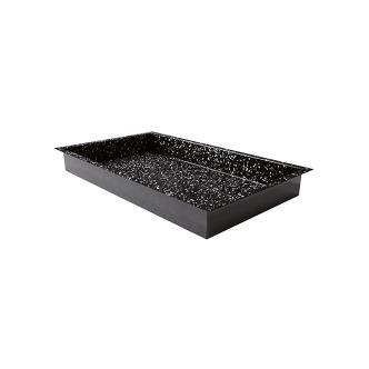 Plat à four - GN 1/1 - H 6 x 53 x 32,5 CM - Tôle d'acier - 316805 316805 €39.00 Plateaux de cuisson et rôtissoire