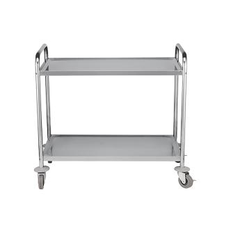 Chariot de service - H 94 x 92,2 x 60,2 CM - 10 KG - Inox - Caterchef - 535001 535001 €93.05 Chariots de service