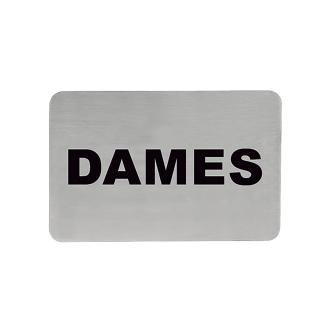 Panneau d'information - H 6 x 11 CM - 0,05 KG - Inox - 705210 705210 €1.70 Autocollants