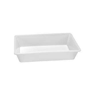 Barquette à viande - H 12 x 60 x 40 CM - 1,01 KG - Polyéthylène - 20 Litres - 837020 837020 €9.75 Bacs de viande en plastique blanc
