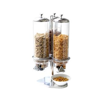 Distributeur Muesli - H 60,5 x 30,5 x 28,4 CM - 4,23 KG - Polycarbonate - 4 Litres - 861150 861150 €105.23 Distributeur d'aliments