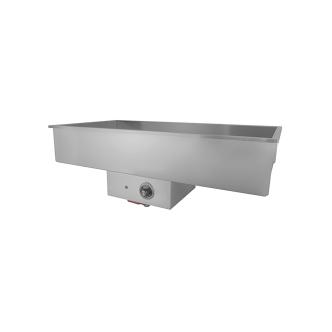 Bain Marie - H 30 x 100 x 55 CM - 13 KG - 220 - 240 V - 3000 W - Inox - Mach - 899104 899104 €785.00 Bain Marie Intégré