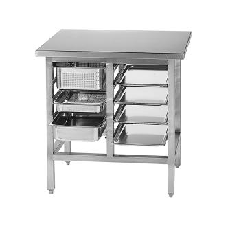 Table de travail - H 90 x 90 x 70 CM - 15 KG - Inox - 921010 921010 €711.31 Combisteamer accessoires