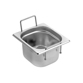 Bac gastronorme - GN 1/6 - 1,5 Litre - H 10 x 17,6 x 16,2 CM - Inox - Caterchef - 953473 953473 €15.95 Bac GN avec poignee