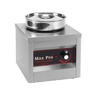 Réchaud à Chocolat - H 29 x 26.3 x 29 CM - 6.43 KG - 220 - 240 V - 250 W - Inox - 4.5 Litre - +2°C / +40°C - MaxPro - 921551 921551 €201.19 Réchauffeurs de chocolat/de sauce