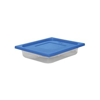 Boîte Alimentaire - 1/2 GN - 3.9 Litre - H 6.5 x 32.5 x 26.5 CM - Polypropylène - Bleu - -40°C / +70°C - Hermétique Verrouillable - Caterchef - 953840 953840 €6.05 Bacs GN couvercle coloré