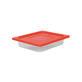 Boîte Alimentaire - 1/2 GN - 3.9 Litre - H 6.5 x 32.5 x 26.5 CM - Polypropylène - Rouge - -40°C / +70°C - Hermétique Verrouillable - Caterchef - 953846 953846 €6.05 Bacs GN couvercle coloré