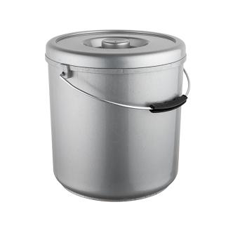 Seau - H 27 CM - 0,675 KG - Ø26 CM - Polypropylène - Gris - 10 Litres - 956050 956050 €6.95 Seaux en plastique