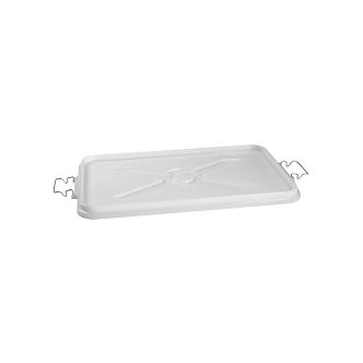 Couvercle Boîte empilable - 62,5 x 37 CM - 1 KG - Polyéthylène - Blanc - Standard - 956113 956113 €14.00 Bacs empilables
