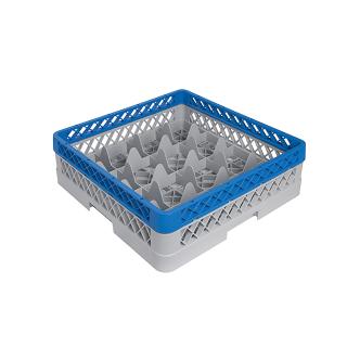 Panier bécher - H 14 x 50 x 50 CM - 0,01 KG - Polypropylène - Panier bécher - CaterRacks - CR1611 CR1611 €23.00 Paniers à vaisselle pour verres à bec
