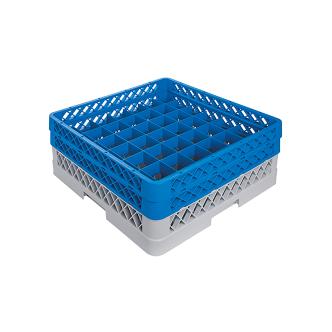 Panier bécher - H 18 x 50 x 50 CM - 0,01 KG - Polypropylène - Panier bécher - CaterRacks - CR4912 CR4912 €35.00 Paniers à vaisselle pour verres à bec