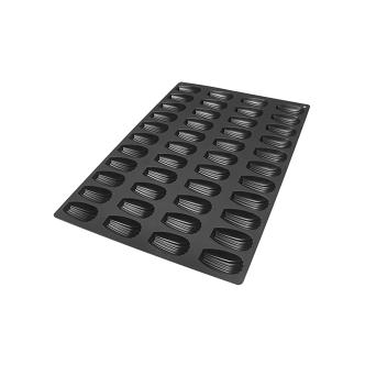 Tapis de cuisson Madeleine - 0,64 KG - Silicone - Noir - 0,032 Litre - -60°C / +230°C - Silikomart - 070605 E070605 €57.00 Tapis de cuisson