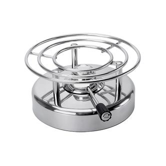 Rechaud - H 11 CM - 1.72 KG - Ø20 CM - Gaz Propane - 1.4 CM - Inox - Kisag - 204025 E204025 €125.43 Chauffe-soucoupe