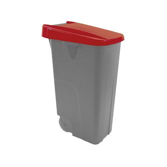 Poubelle - H 88 x 42 x 57 CM - 4,1 KG - Polypropylène - Rouge - 110 Litres - Denox - 600093 E600093 €36.00 Poubelles