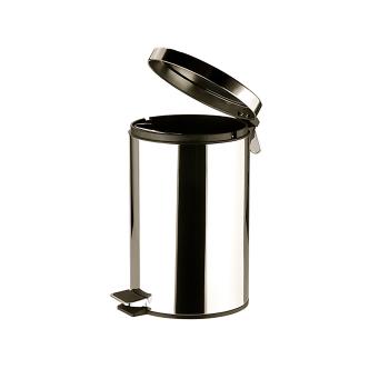 Poubelle à pédale - H 39 CM - 1,7 KG - Ø25 CM - Inox - 12 Litres - 861602 E861602 €17.25 Poubelles