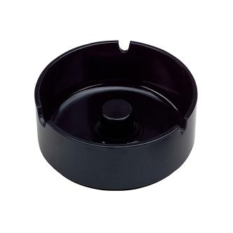 Cendrier - H 5 CM - 0,165 KG - Ø12,5 CM - Mélamine - Noir - WACA - 937810 E937810 €5.95 Cendrier
